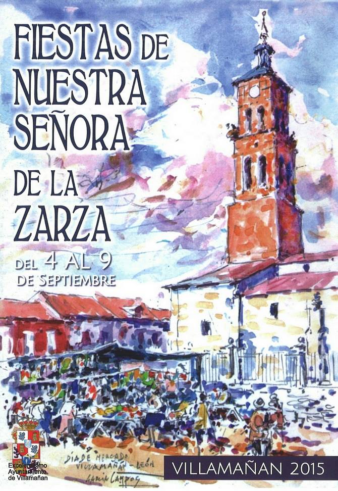 Fiestas patronales en honor a Nuestra Señora de la Zarza 2015 Villamañán